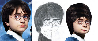 Illustration for article titled Enjoy this gallery of deeply sincere, terrible fan art of celebrities